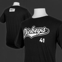 Unisex Dickey's Retro Tee Shirt - Black