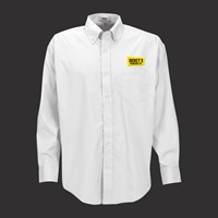 Men's Poplin Dress Shirt - White