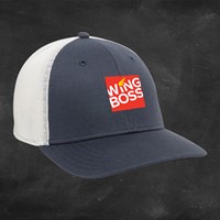Wing Boss Cap - Black/White